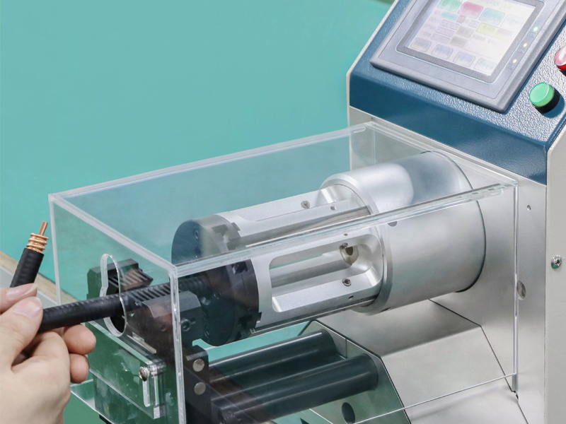 半自动同轴剥线机