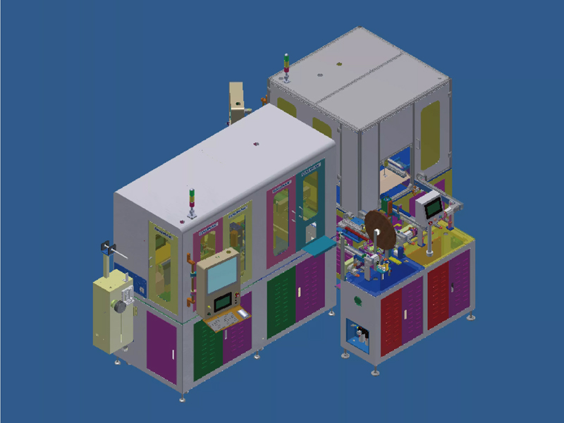 自动穿热缩管机