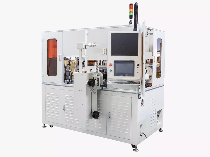 全自动同轴线单头打端双头浸锡机