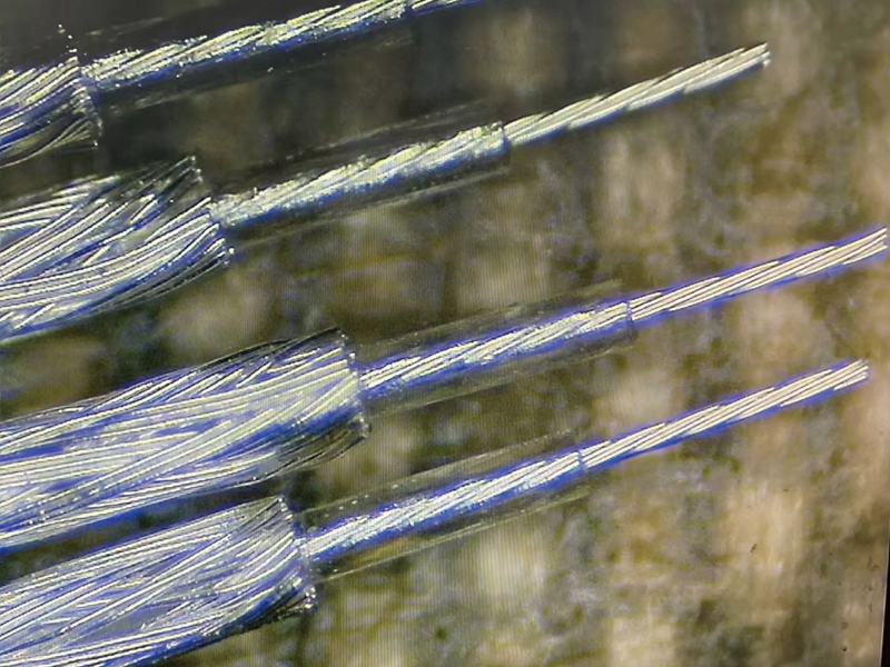 半自动同轴线剥线机